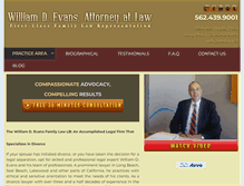 Tablet Screenshot of familylawlb.com